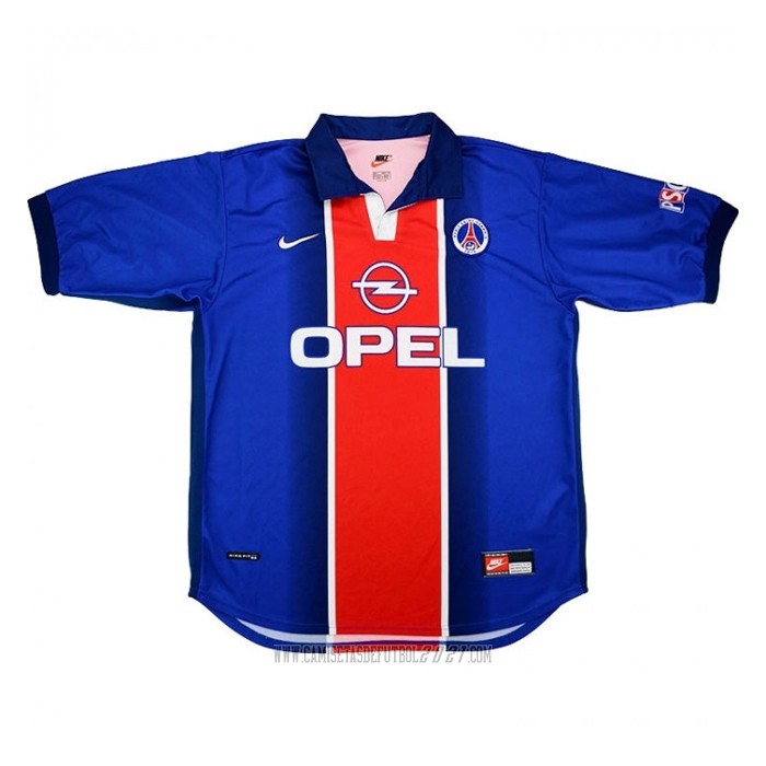 Camiseta del Paris Saint-Germain Primera Retro 1998-1999